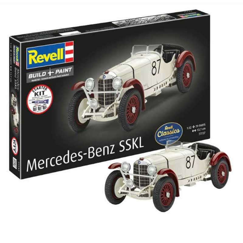 Revell Mercedes-Benz SSKL Starter Set (1/32) 77737 Revell Mercedes-Benz SSKL Starter Set (1/32) 77737