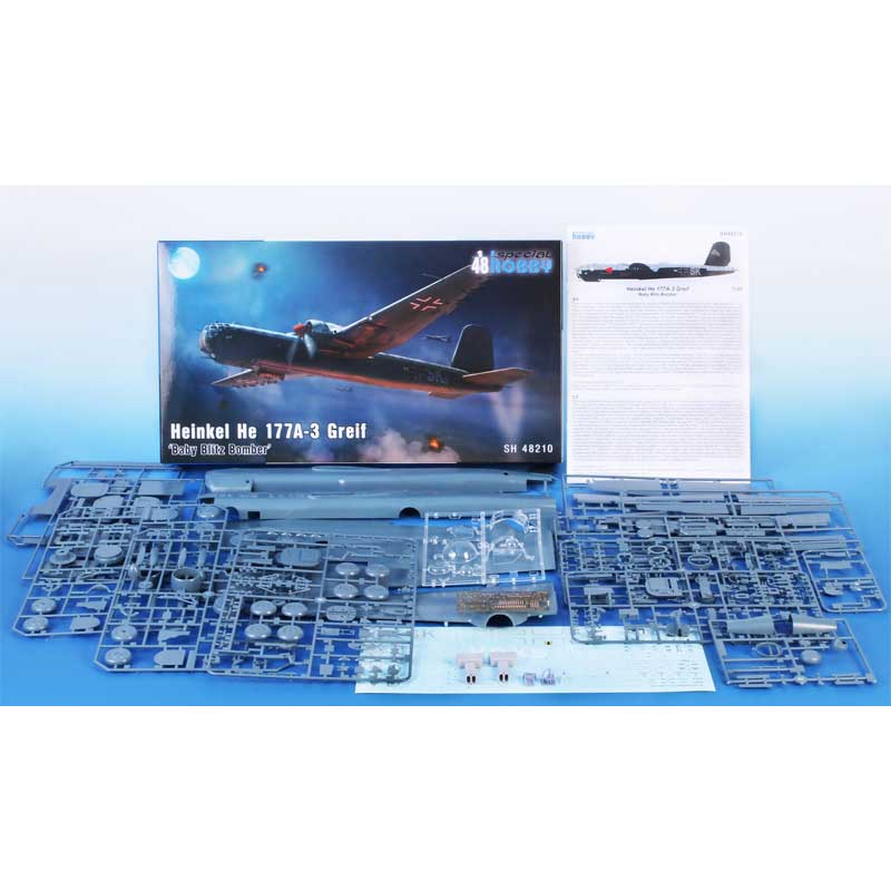 Alternative view of Special Hobby Heinkel He-177A-3 'Grief' (1/48) SH48210