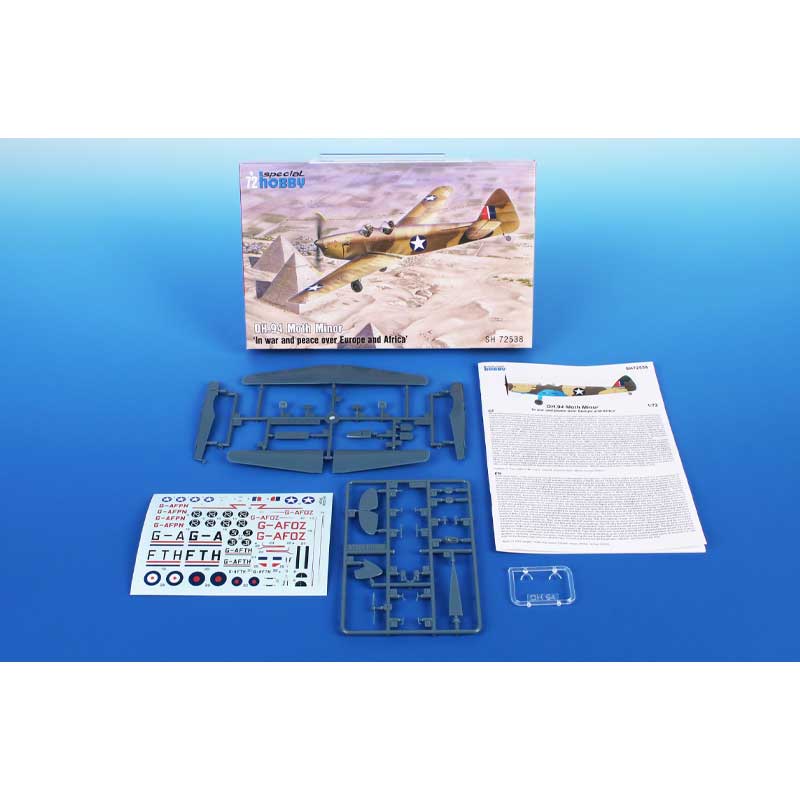 Alternative view of Special Hobby De Havilland DH.94 Moth Minor (1/72) SH72538