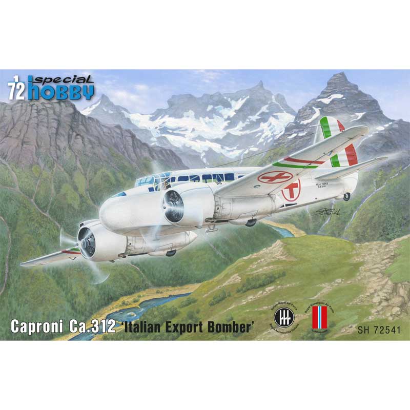 Special Hobby Caproni Ca.312 'Italian Export Bomber' (1/72) SH72541 Special Hobby Caproni Ca.312 'Italian Export Bomber' (1/72) SH72541
