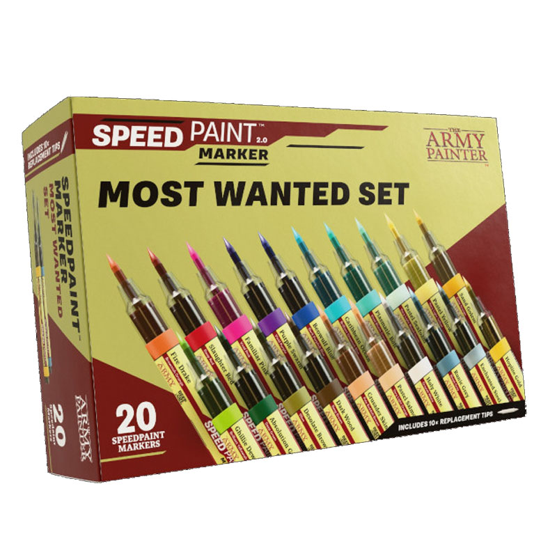 The Army Painter Speedpaint Markers Most Wanted Set SM8005P
