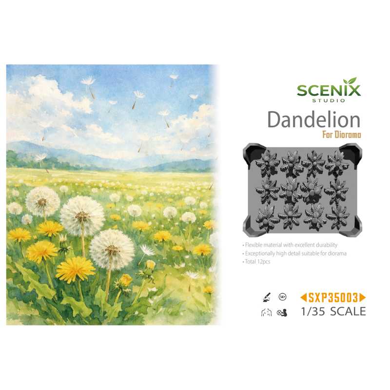 BSK Model Dandelion (1/35) SXP35003 BSK Model Dandelion (1/35) SXP35003