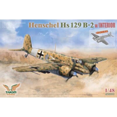 Takom Henschel Hs129 B-2 (1/48) 48001