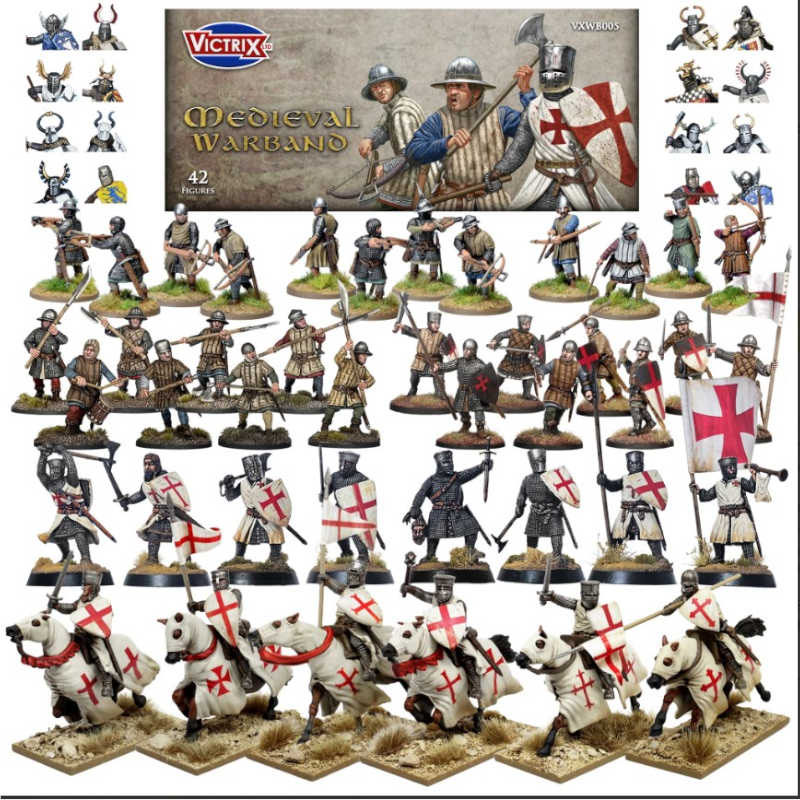 Victrix Medieval Warband (28mm) VXWB005
