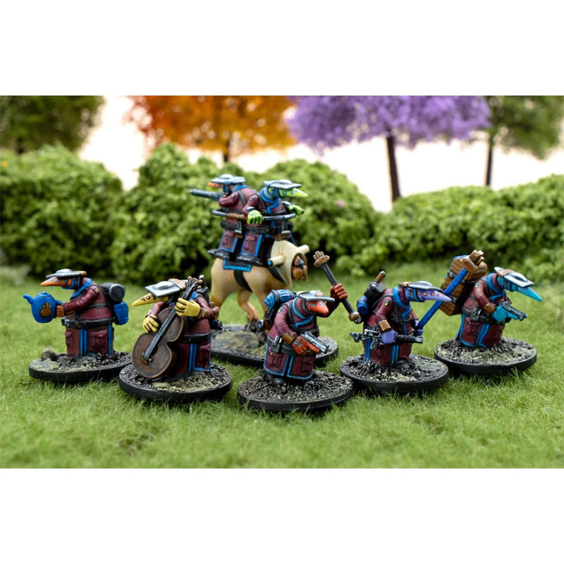 Alternative view of Wargames Atlantic Quar Fidwog Command (28mm) WAAQU016
