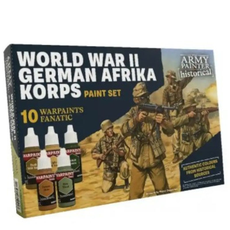 The Army Painter World War II German Afrika Korps Paint Set WP8124P