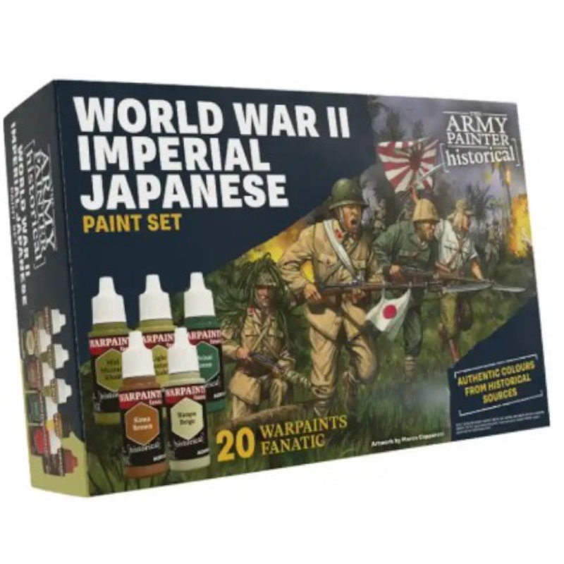 The Army Painter World War II Imperial Japanese Paint Set WP8125P