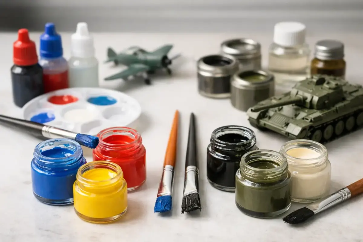 Acrylic vs Enamel Paints for Scale Models