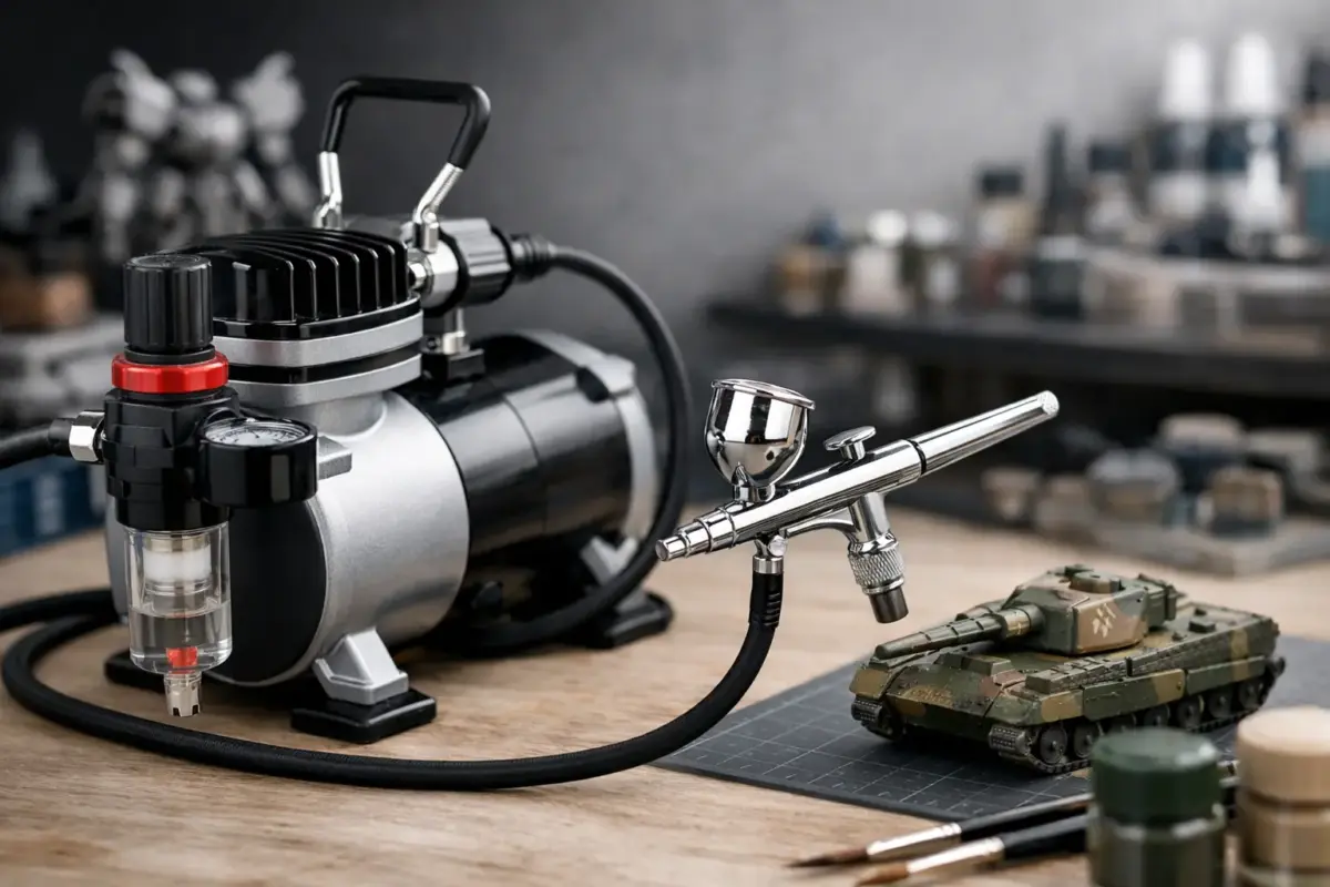Best Compressor for Airbrushing Models