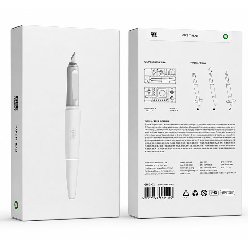GEEHOBBY Narrow Blade Hobby Knife GH-DK02