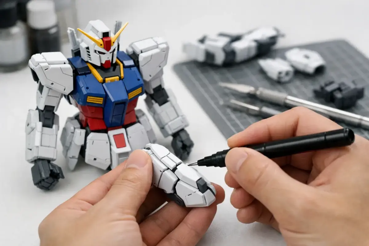 Gunpla Panel Lining Guide for Clean Results