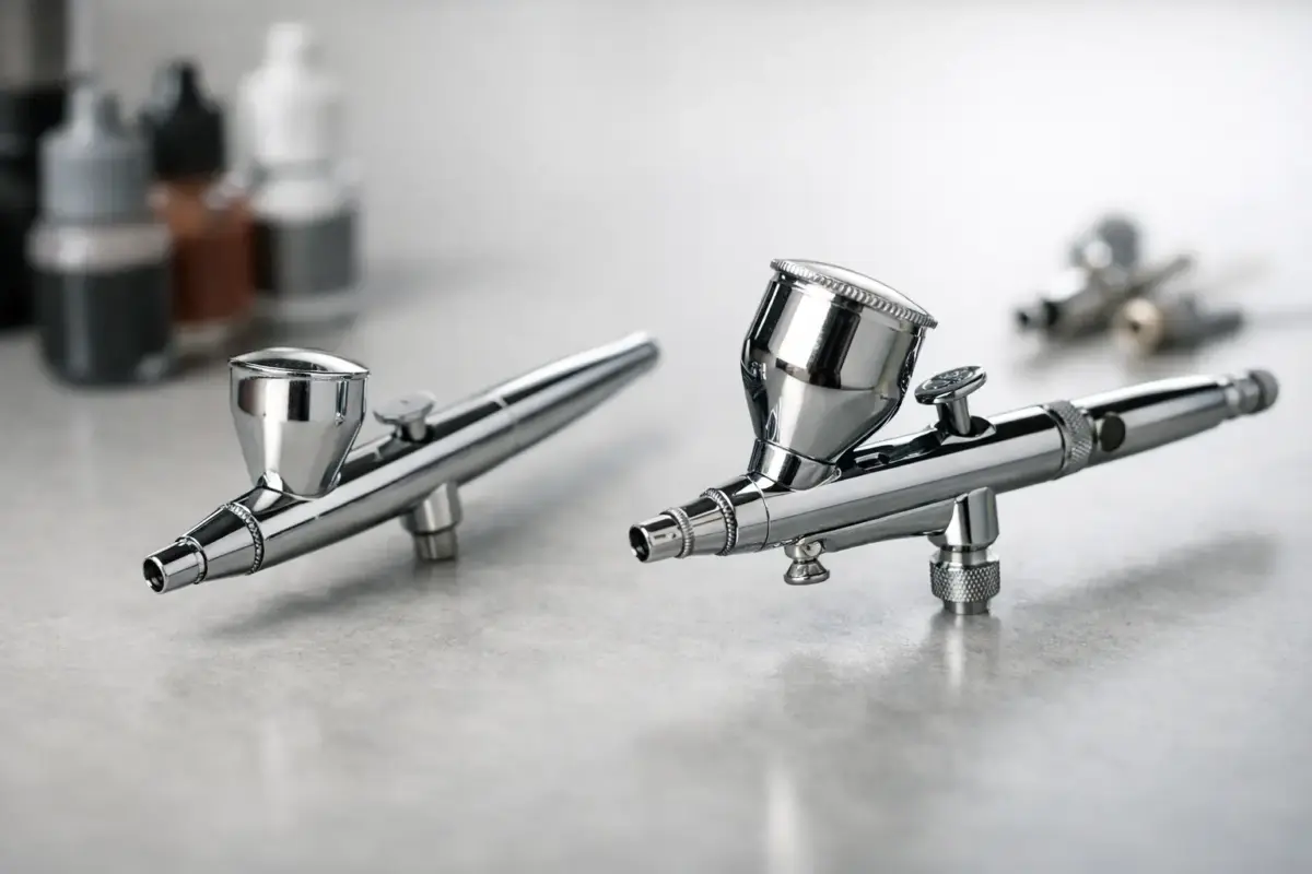 Single Action vs Dual Action Airbrushes