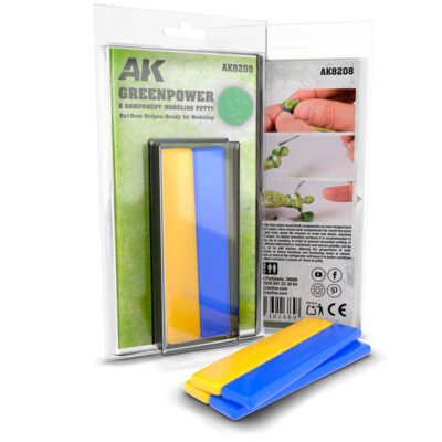 AK Interactive Green Power Epoxy Putty AK-8208