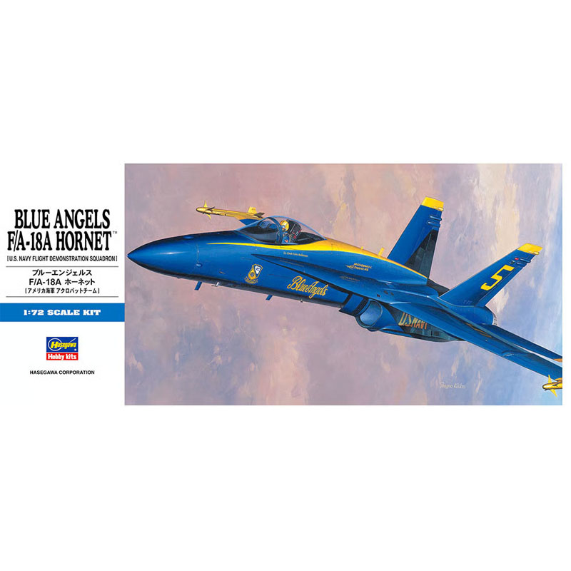 Hasegawa Blue Angels F/A-18A Hornet (1/72) HAD10