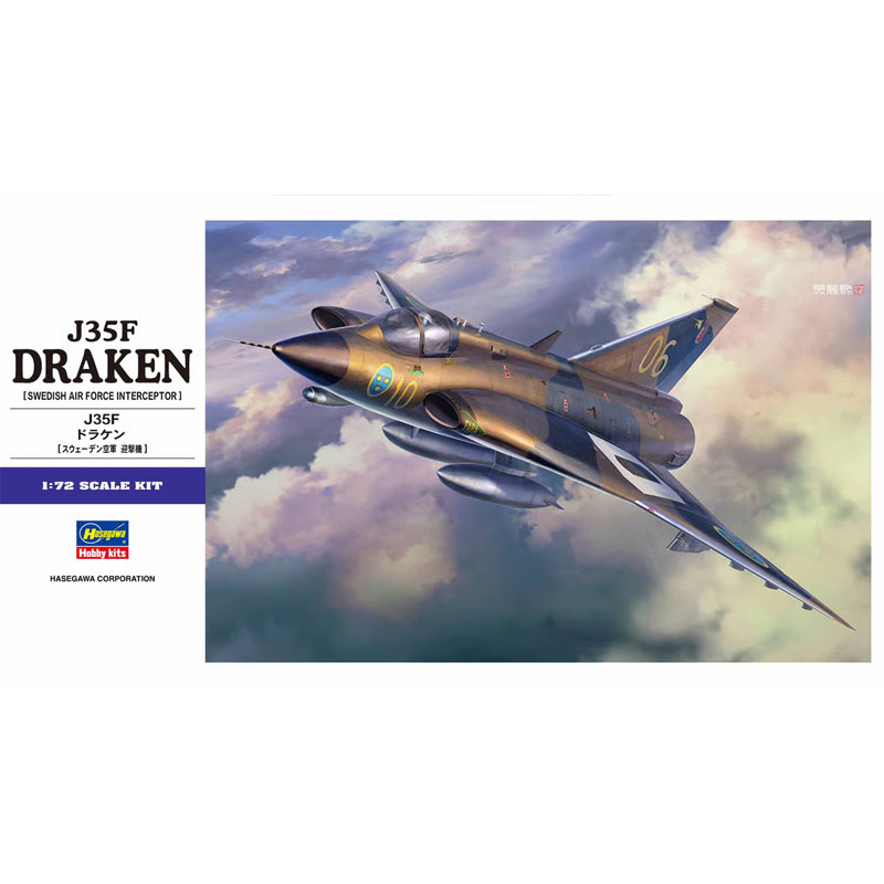 Hasegawa J35F Draken (1/72) HAE48