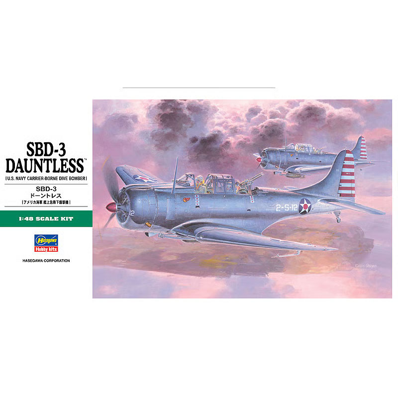 Hasegawa Douglas SBD-3 Dauntless U.S. Navy (1/48) HAJT19