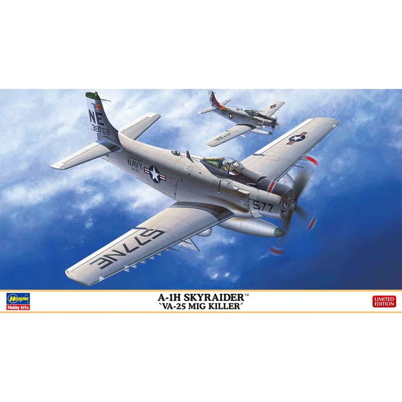 Hasegawa A-1H Skyraider VA-25 MiG Killer (1/72) HALE02527