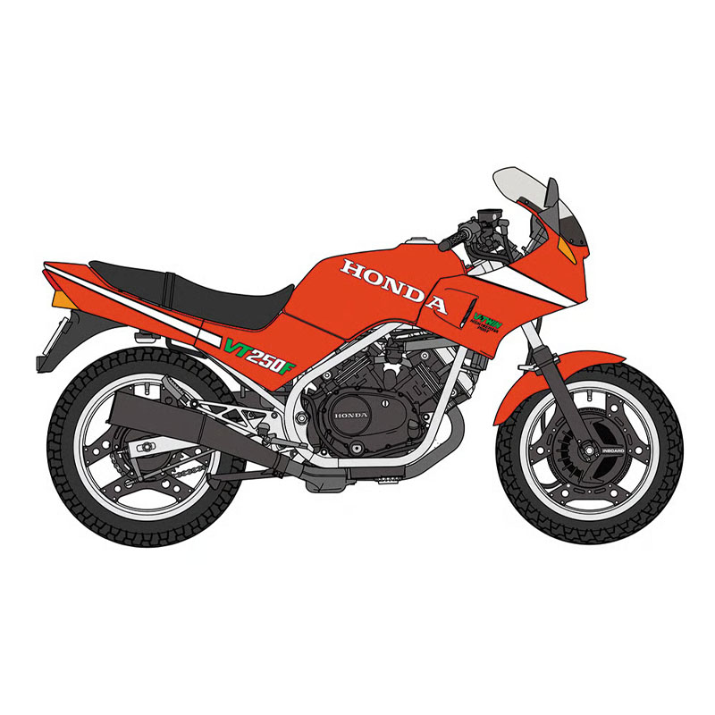 Hasegawa 1984 Honda VT250F (MC08) Red (1/12) HALE21780