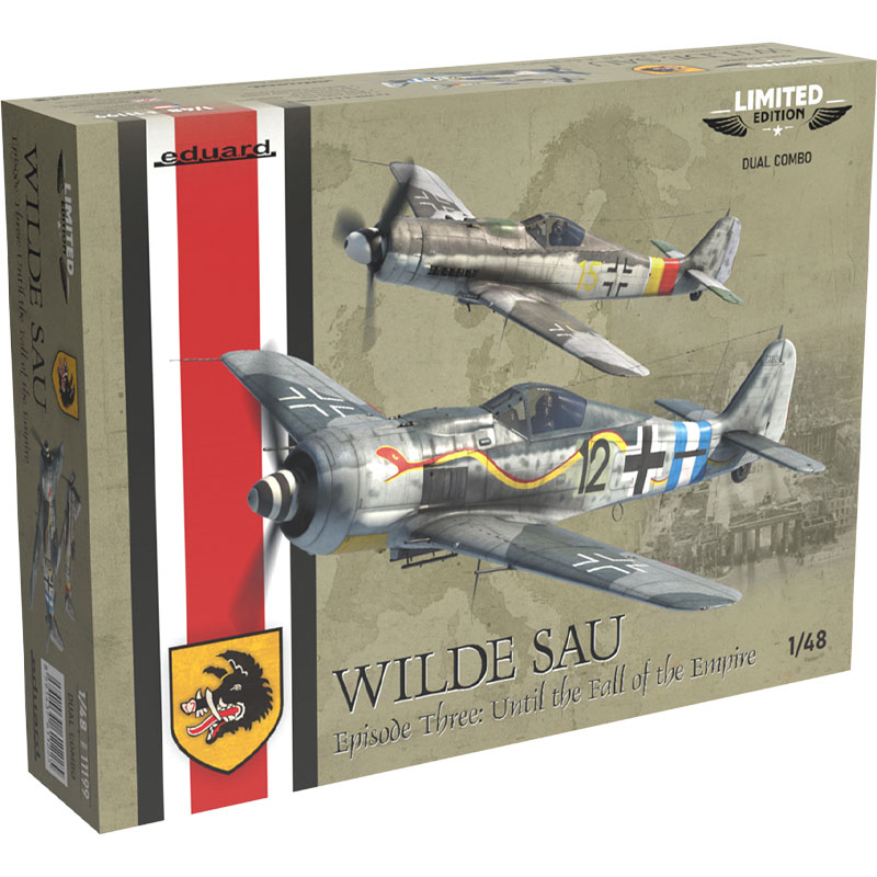 Eduard WILDE SAU Episode Three Fw 190A-8 & D-9 (1/48) EDK11199