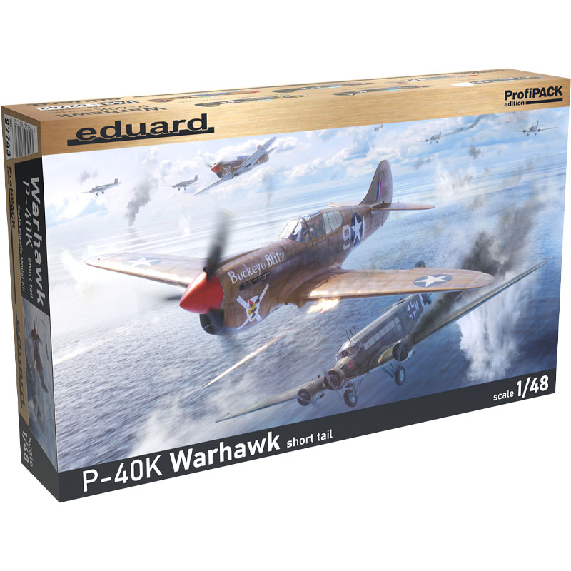 Eduard P-40K Warhawk Short Tail ProfiPACK (1/48) EDK82243