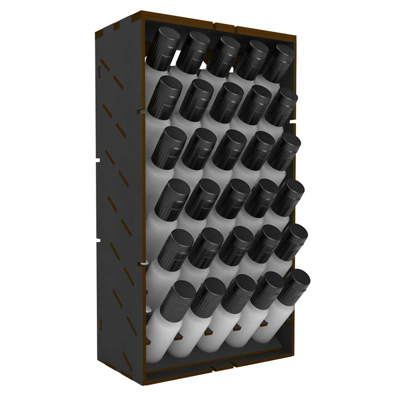 GreenStuffWorld LITE Vertical 17ml Paint Rack (15 x 28 x 8.2 cm) 6905 GreenStuffWorld LITE Vertical 17ml Paint Rack (15 x 28 x 8.2 cm) 6905
