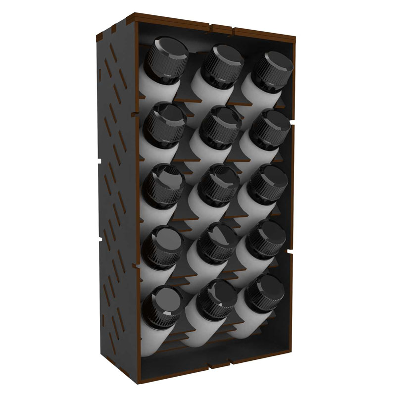 GreenStuffWorld LITE Vertical 30ml Paint Rack (15 x 28 x 8.2 cm) 6906 GreenStuffWorld LITE Vertical 30ml Paint Rack (15 x 28 x 8.2 cm) 6906