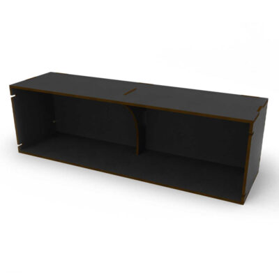 GreenStuffWorld Black Compact Horizontal Organiser 6925