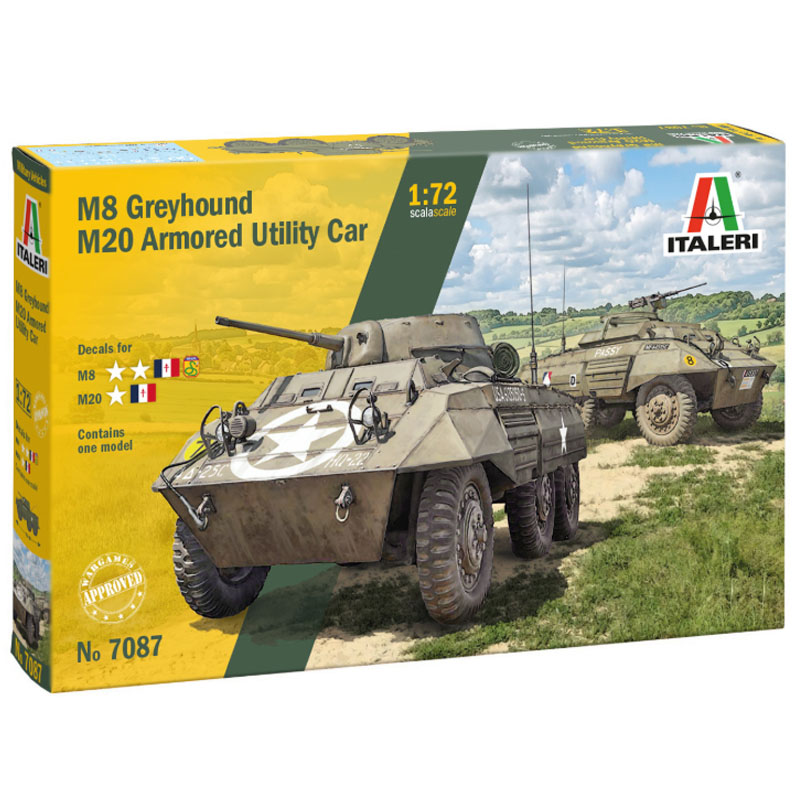 Italeri M8 Greyhound / M20 (1/72) 7087
