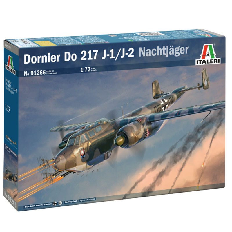 Italeri Dornier Do 217 J1/J2 Nachtjager (1/72) 91266 Italeri Dornier Do 217 J1/J2 Nachtjager (1/72) 91266