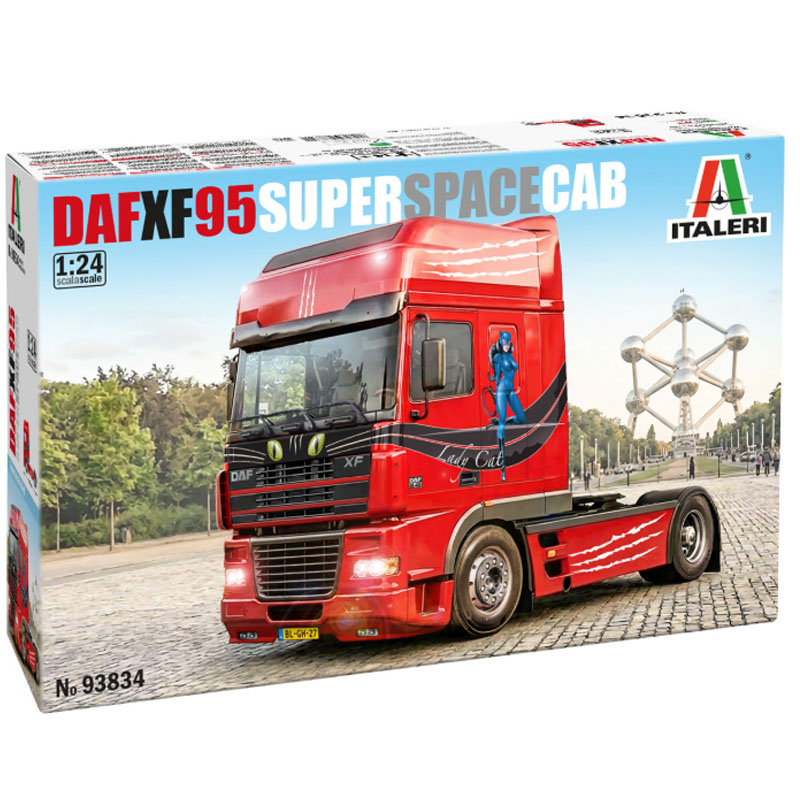 Italeri DAF XF95 Super Space Cab Truck (1/24) 93834 Italeri DAF XF95 Super Space Cab Truck (1/24) 93834