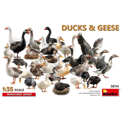 MiniArt Ducks & Geese (1/35) 38114
