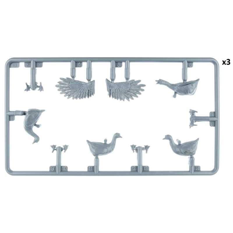Alternative view of MiniArt Ducks & Geese (1/35) 38114