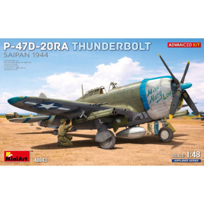 MiniArt P-47D-20RA Thunderbolt Saipan 1944 Advanced Kit (1/48) 48043