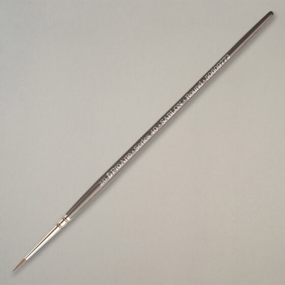 ProArte Sablon Imitation Sable Crafter Round Size 2/0 ProArte Sablon Imitation Sable Crafter Round Size 2/0