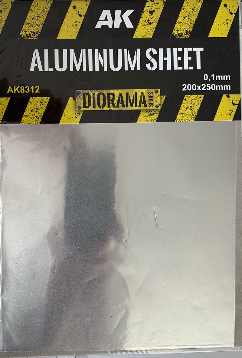 Alternative view of Damaged – AK Interactive Aluminium Sheet 100µm 200x250mm AK8312