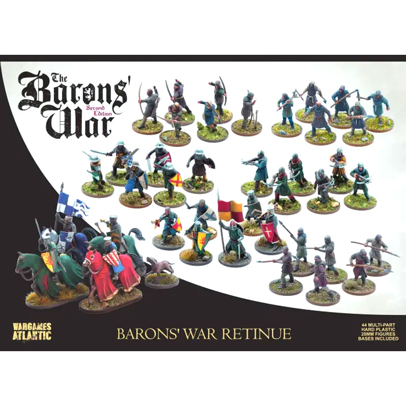 Wargames Atlantic The Barons' War Retinue (28mm) WAAAC012