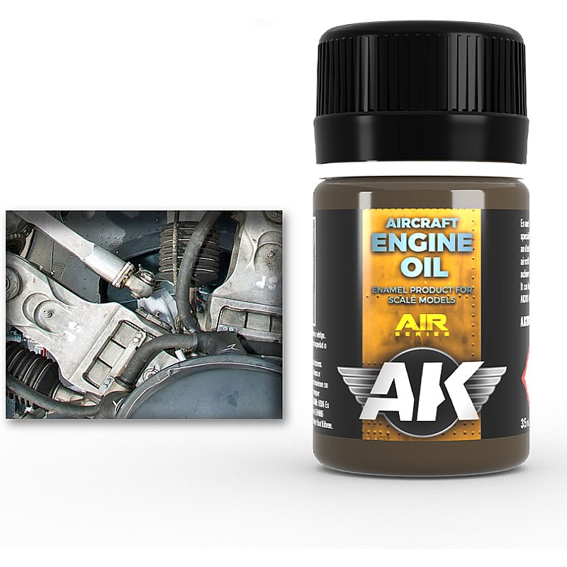AK Interactive Aircraft Engine Oil (35ml) AK2019