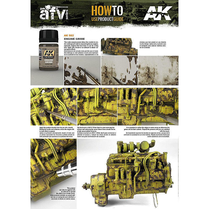 AK Interactive AK Interactive Engine Grime (35ml) AK-082 35ml 082 additional image 3