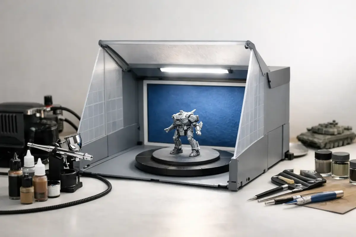Choosing an Airbrush Booth for Models