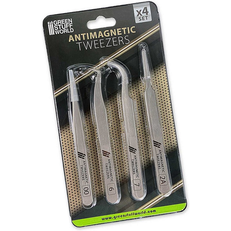 GreenStuffWorld Anti-Magnetic Modelling Tweezers