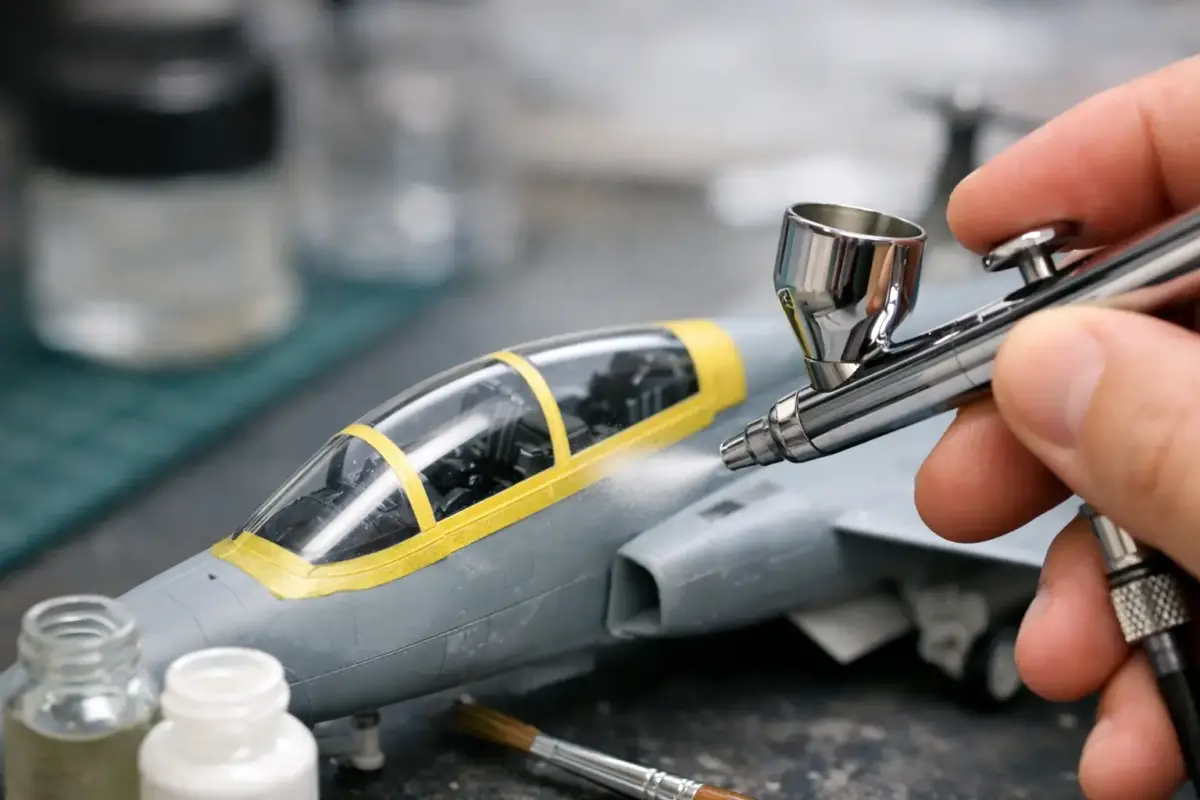 How to Paint Clear Canopies Without Fogging