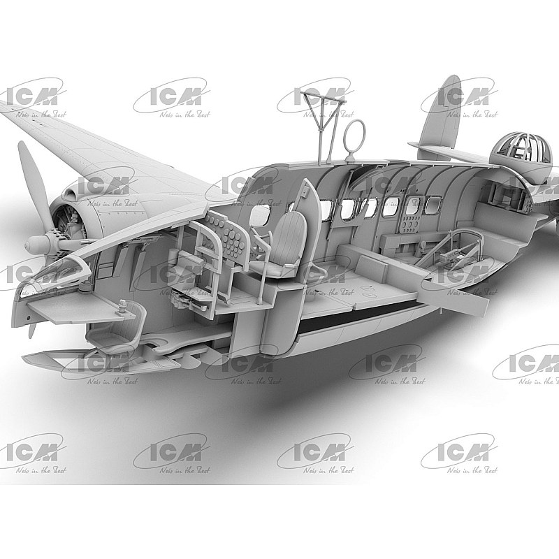 ICM Lockheed Hudson Mk. III WWII British Reconnaissance Bomber 1/48 48331 additional image 2