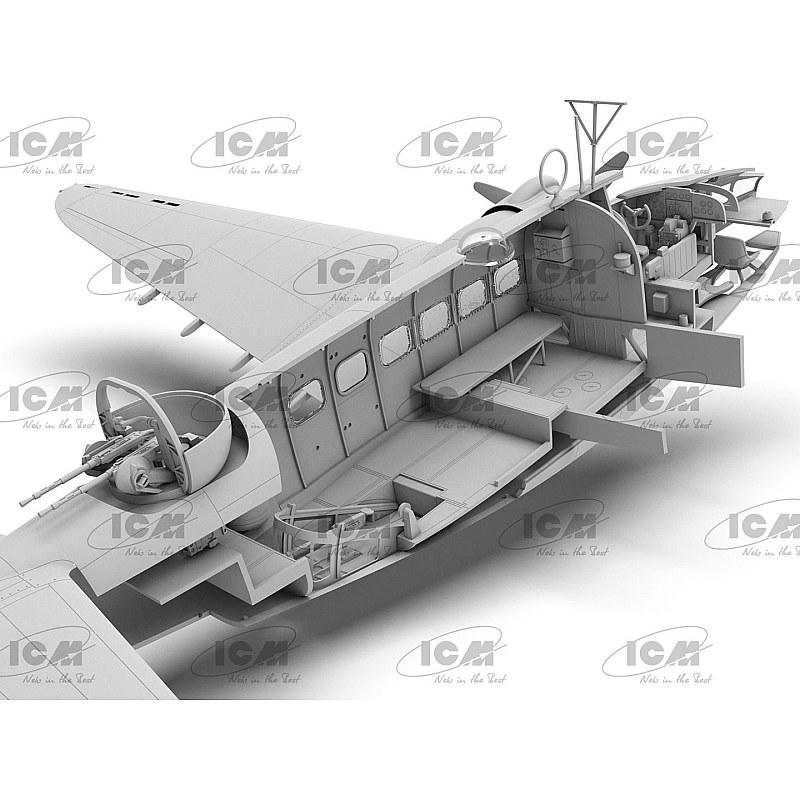 ICM Lockheed Hudson Mk. III WWII British Reconnaissance Bomber 1/48 48331 additional image 3