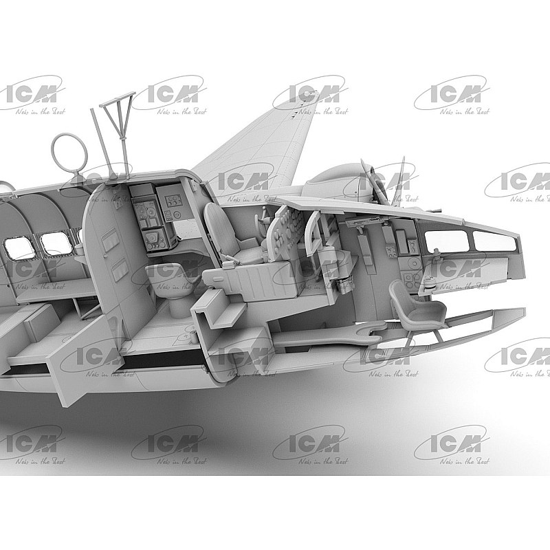 ICM Lockheed Hudson Mk. III WWII British Reconnaissance Bomber 1/48 48331 additional image 4