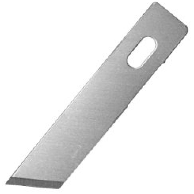 Modelcraft 5 No.19 Angled Chisel Blades for No.2/No.5 Knives PKN2719