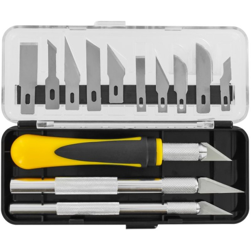 Modelcraft 16-Piece Precision Craft Knife Set PKN3305/S