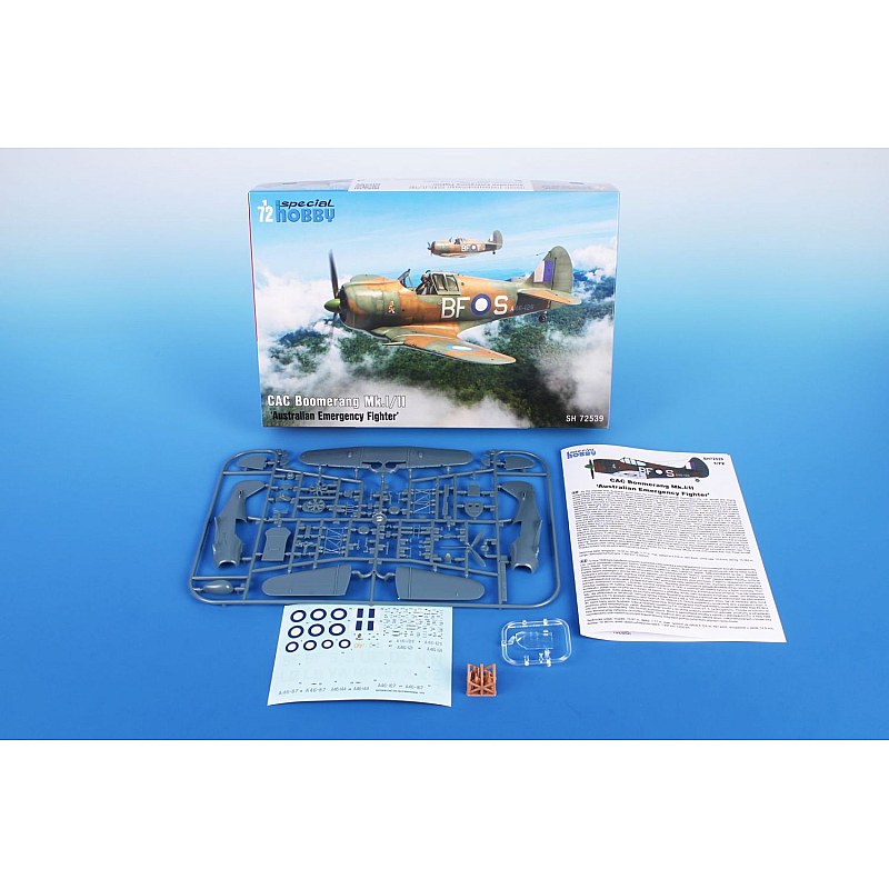 Special Hobby CAC CA.13 Boomerang Mk.I/II 'Australian Emergency Fighter' 1/72 SH72539 additional image 2