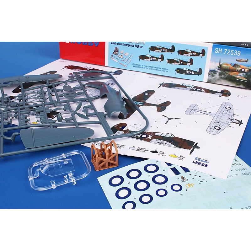 Special Hobby CAC CA.13 Boomerang Mk.I/II 'Australian Emergency Fighter' 1/72 SH72539 additional image 3