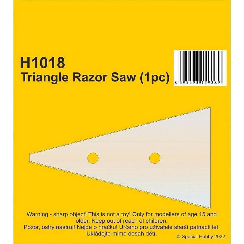 Special Hobby Triangle Razor Saw Blade H1018