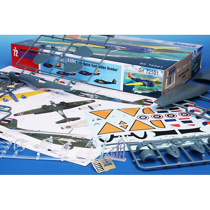 Special Hobby WH-1 / model 139 'Early Dutch East Indies Bomber' 1/72 SH72521 additional image 3